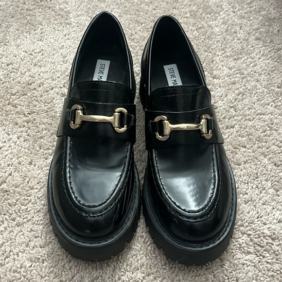 Steve Madden black loafer - Picture 1 of 3